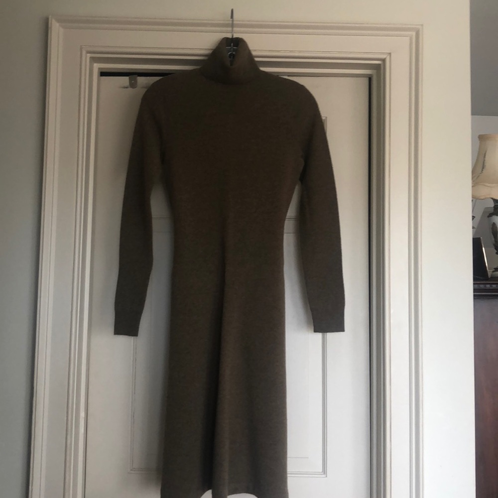 RALPH LAUREN Turtle neck—sweater dress